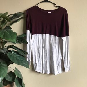 Oversized Victoria Secret PINK long sleeve shirt